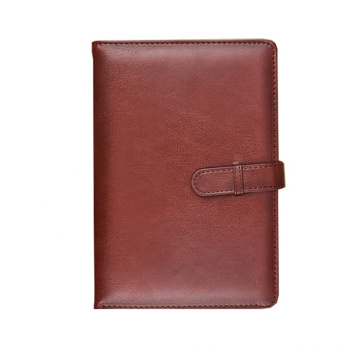 ANDSTAL 18K Cuir Business Style Notebook Package de journaux de carnet de carnet de feuille de feuilles